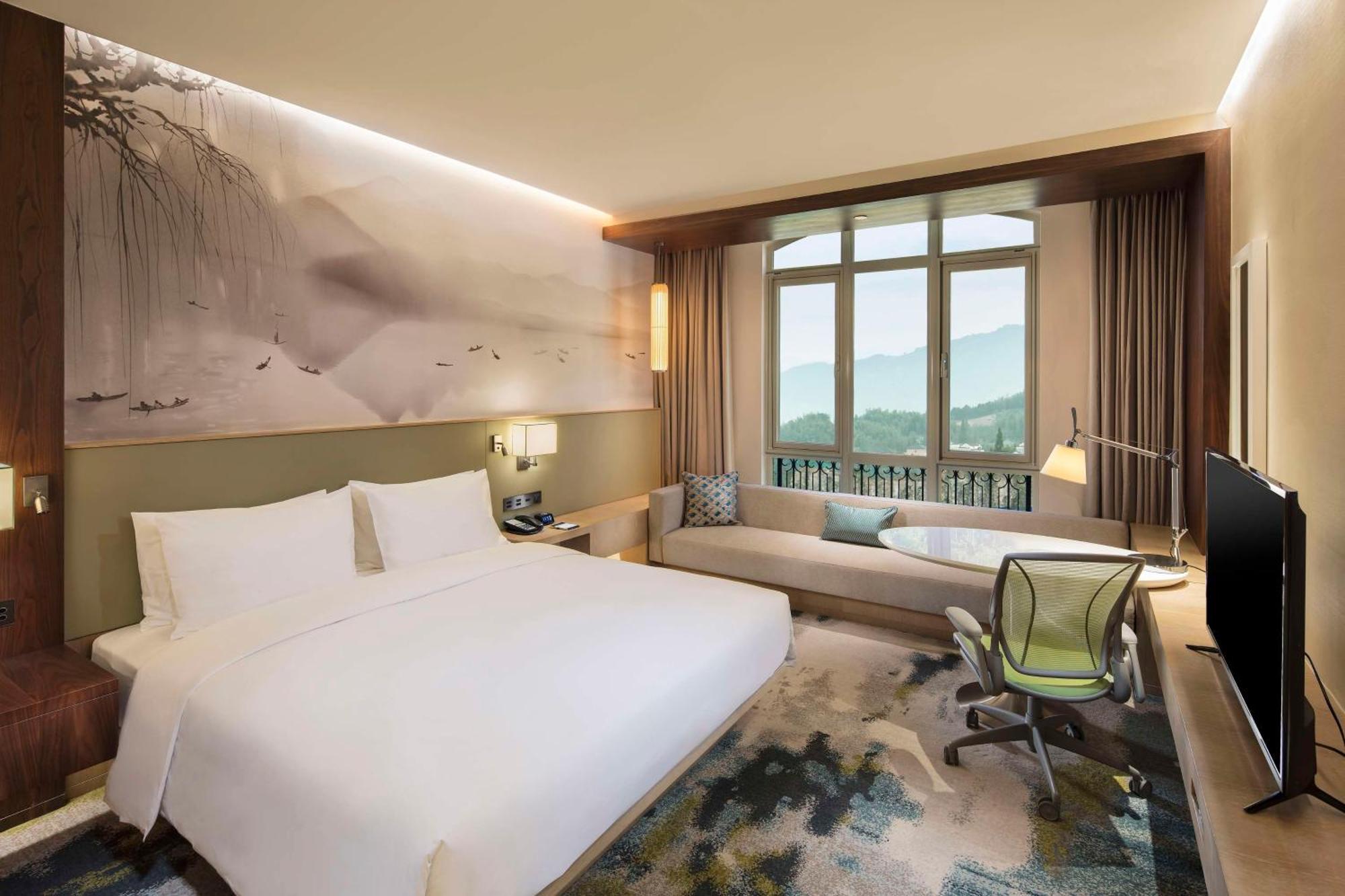 Hilton Garden Inn Hangzhou Lu'Niao Anji Exterior photo